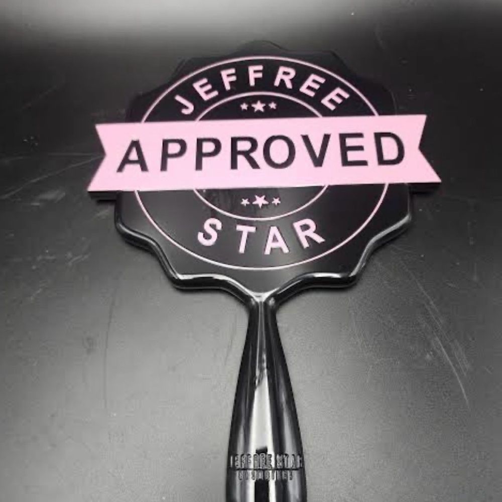 Jeffree Star Pink and Black Approved Mirror